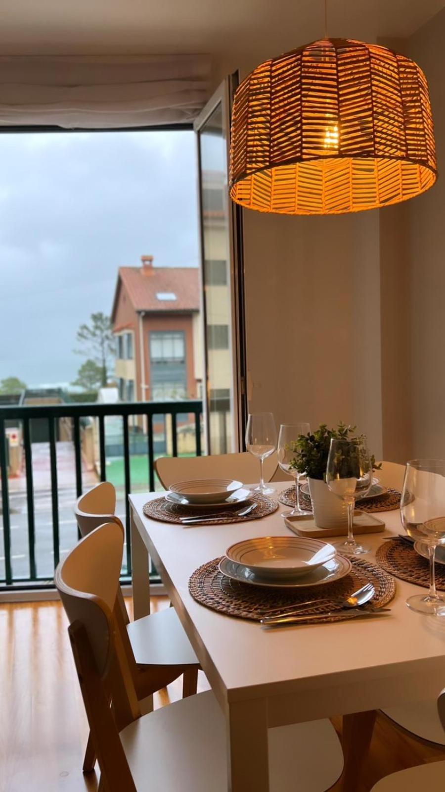 Apartamento Av.Galicia Playa Finisterre Exterior foto